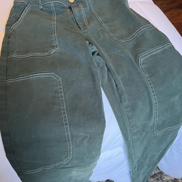 Edit By Nine Hunter Green Jeans size Small - Picture 5 of 10